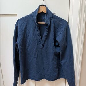 Frank & Eileen NWOT Triple Fleece Patrick popover henley - med